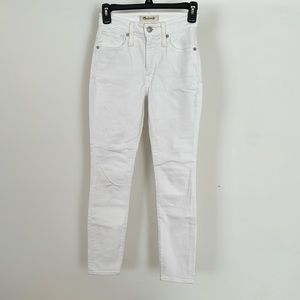 MADEWELL curvy high-rise skinny jeans